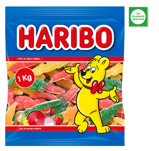 Haribo Yacare Azúcar Bolsa 1kg